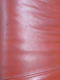70"W 3-Seater Red Sofa