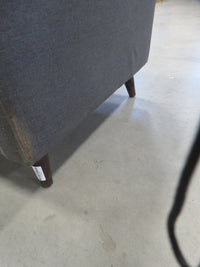 83"W 3-Seater Grey Sofa