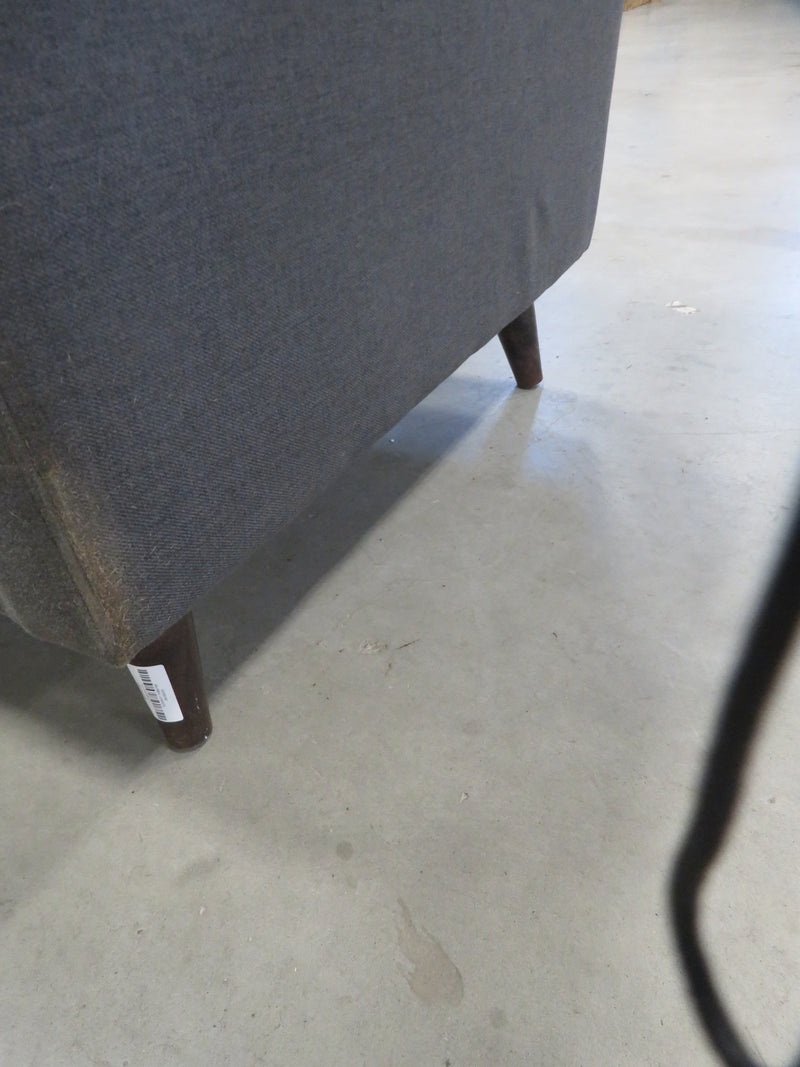 83"W 3-Seater Grey Sofa