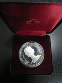 1984 Canada Silver One Dollar Coin