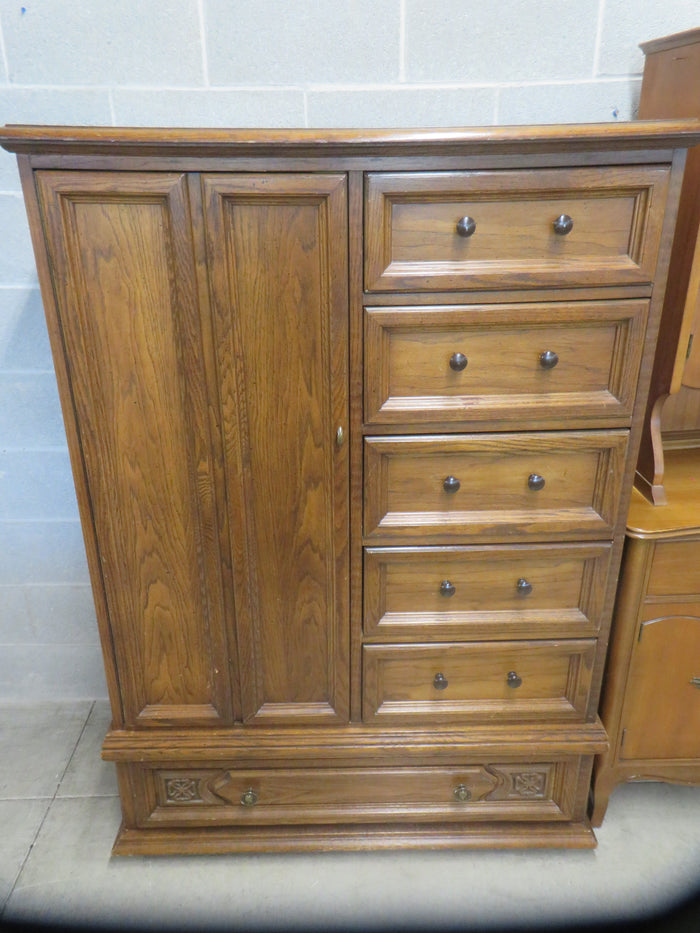 42"W Solid Wood Armoire