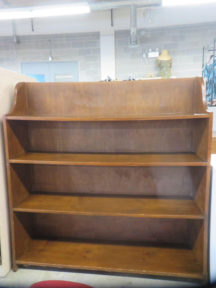 48"W Wood Bookshelf