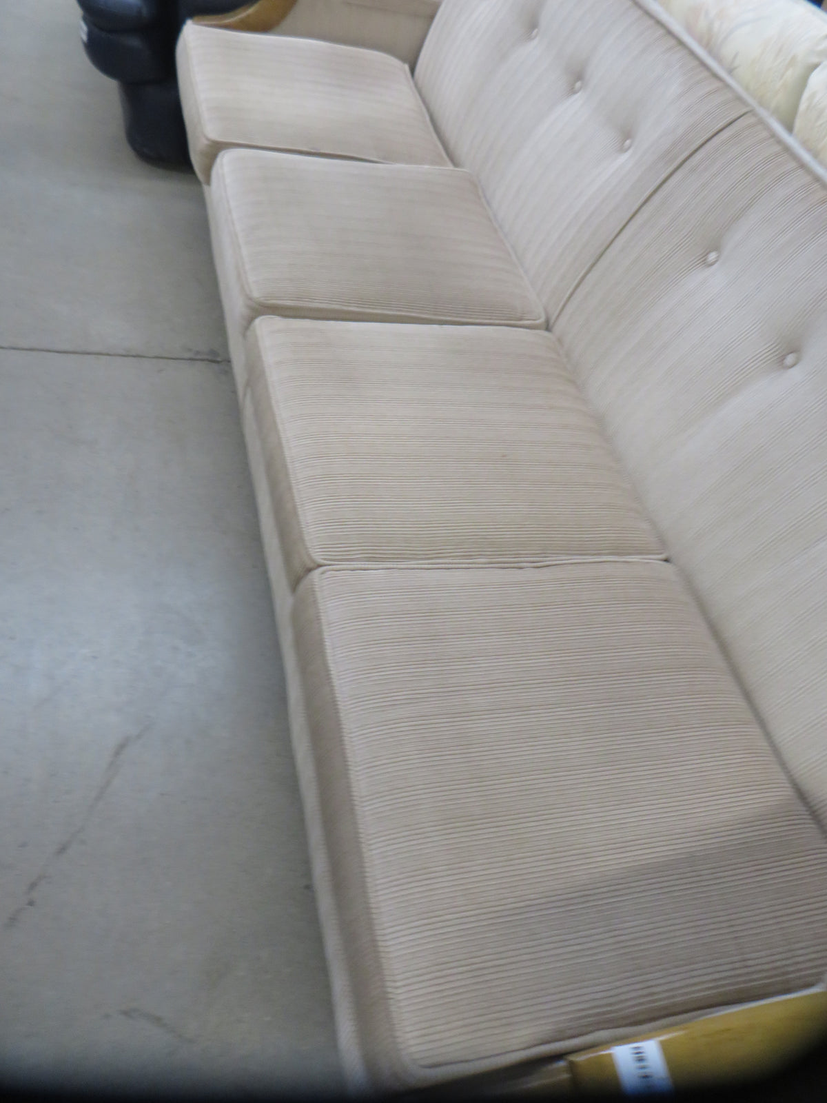 87"W 4-seat lightest shade of peach