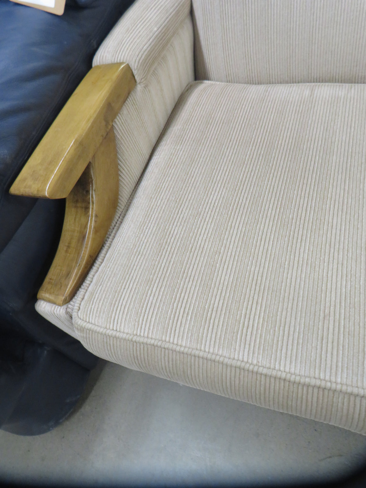 87"W 4-seat lightest shade of peach