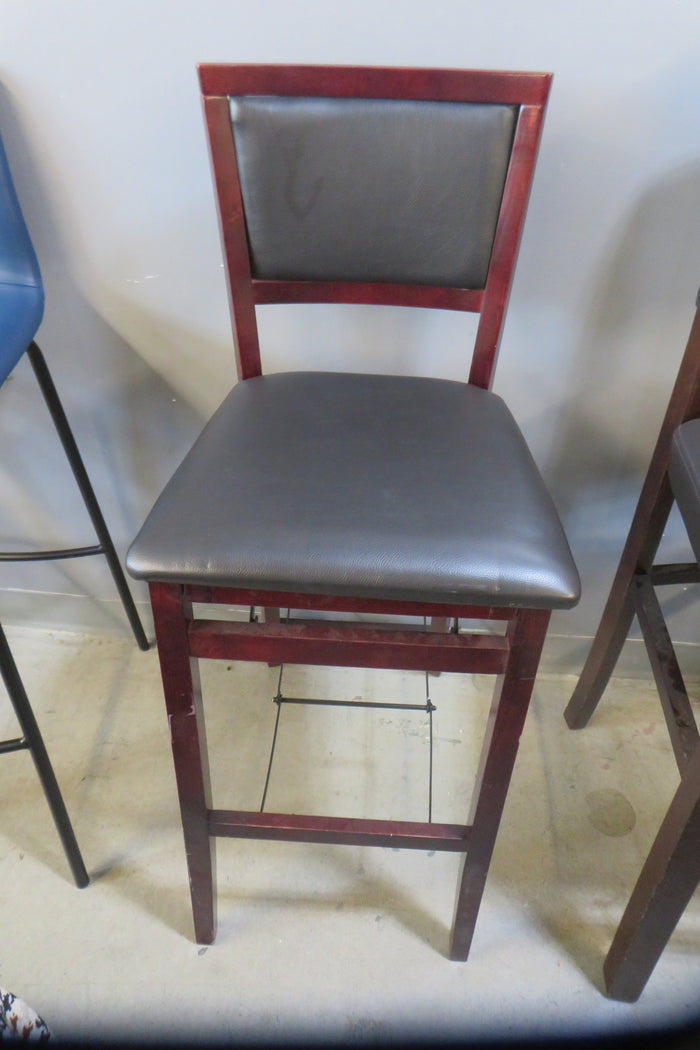 17" x 17" Wooden Barstool