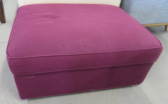 Velvet Small Ottoman