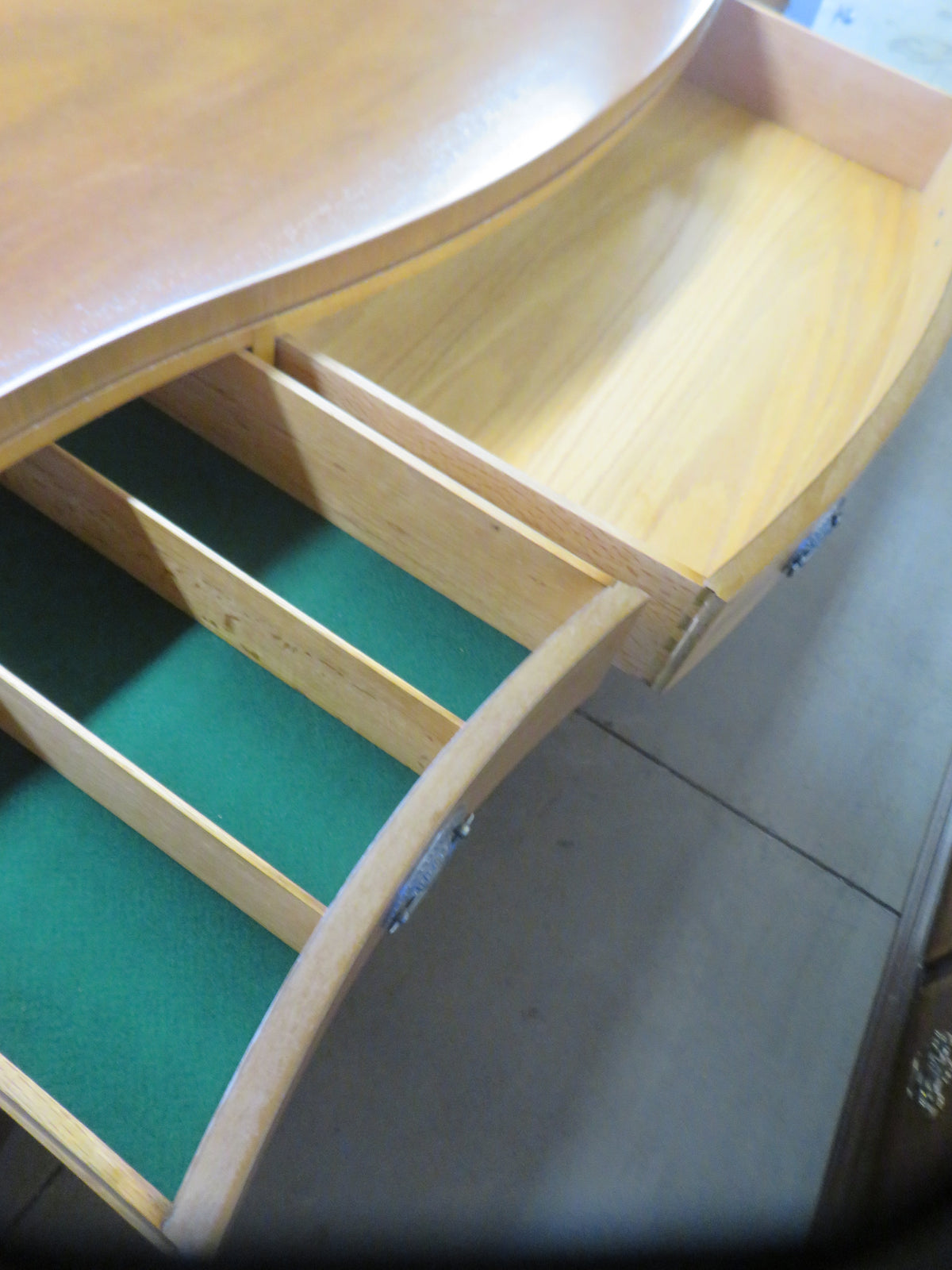64"W 8-Drawer Wooden Dresser
