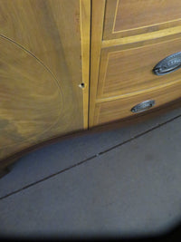64"W 8-Drawer Wooden Dresser