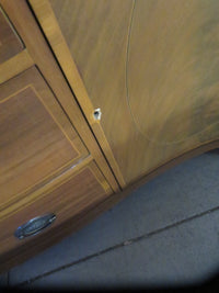 64"W 8-Drawer Wooden Dresser