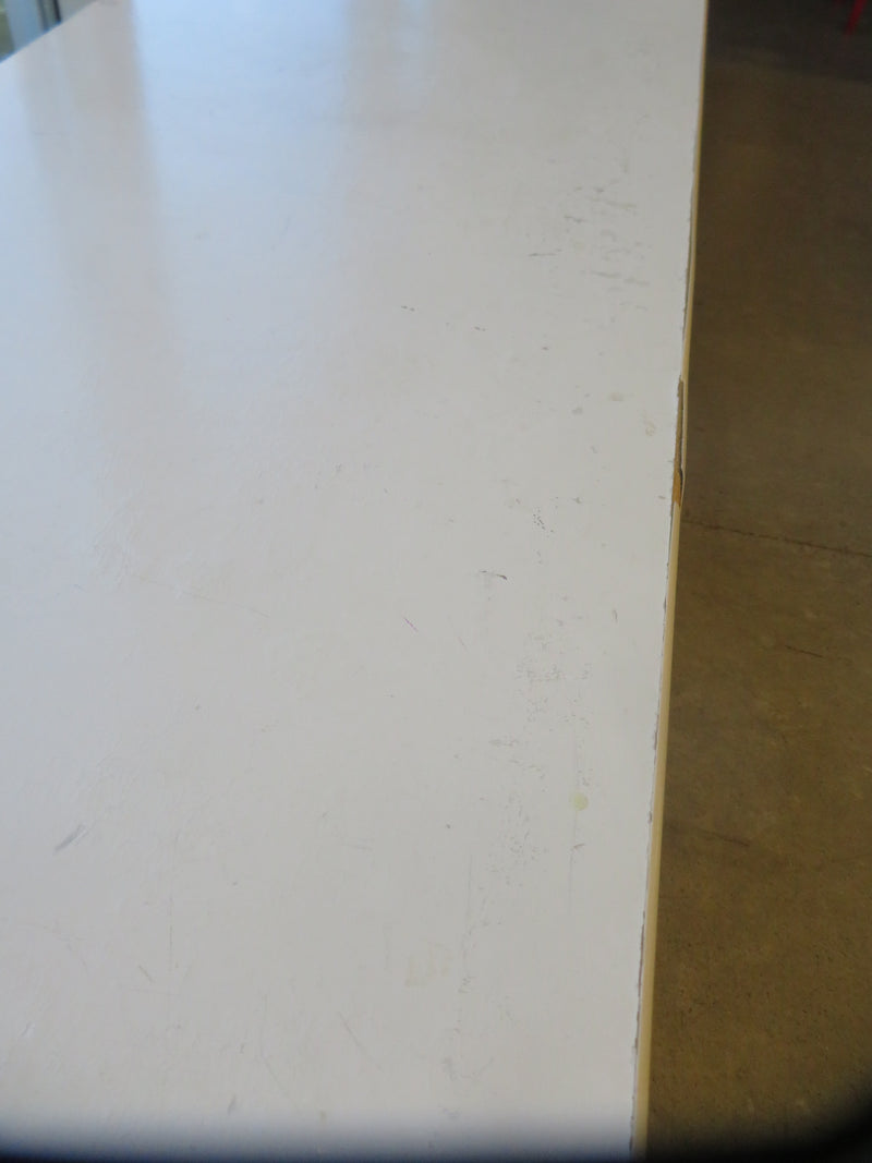 63"W 6-Drawer White Dresser