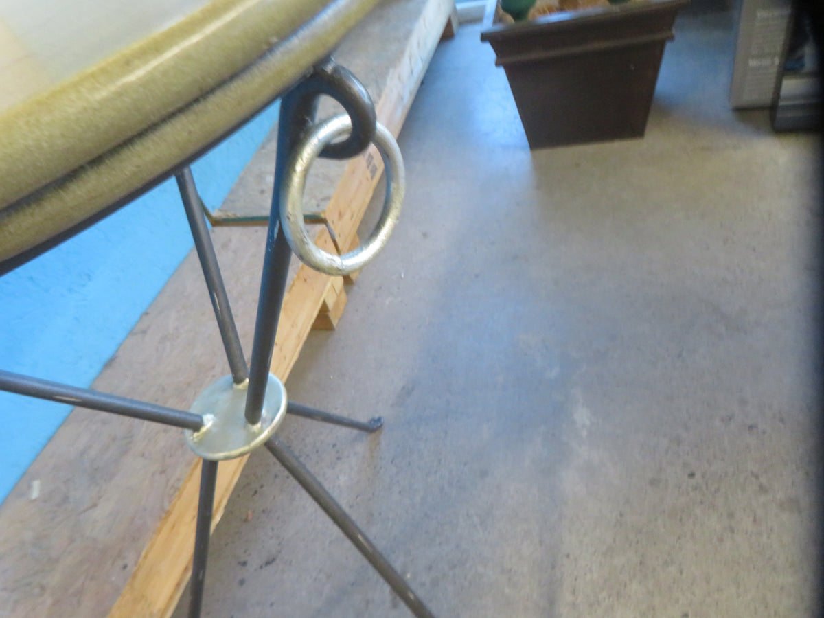 20" x 20" Metal Bistro Table