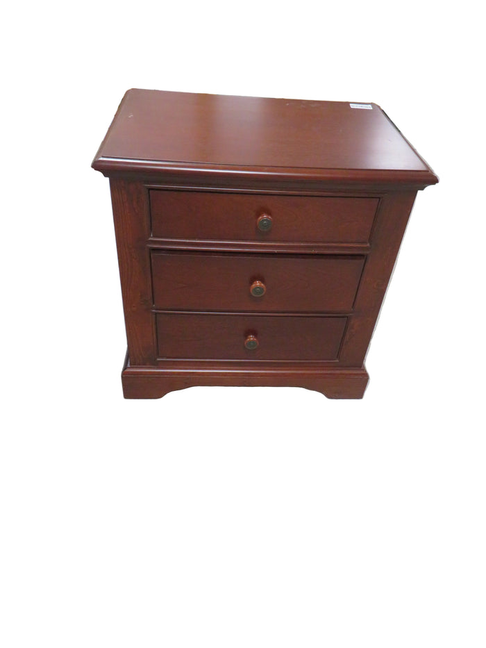 27"W Wooden Nightstand