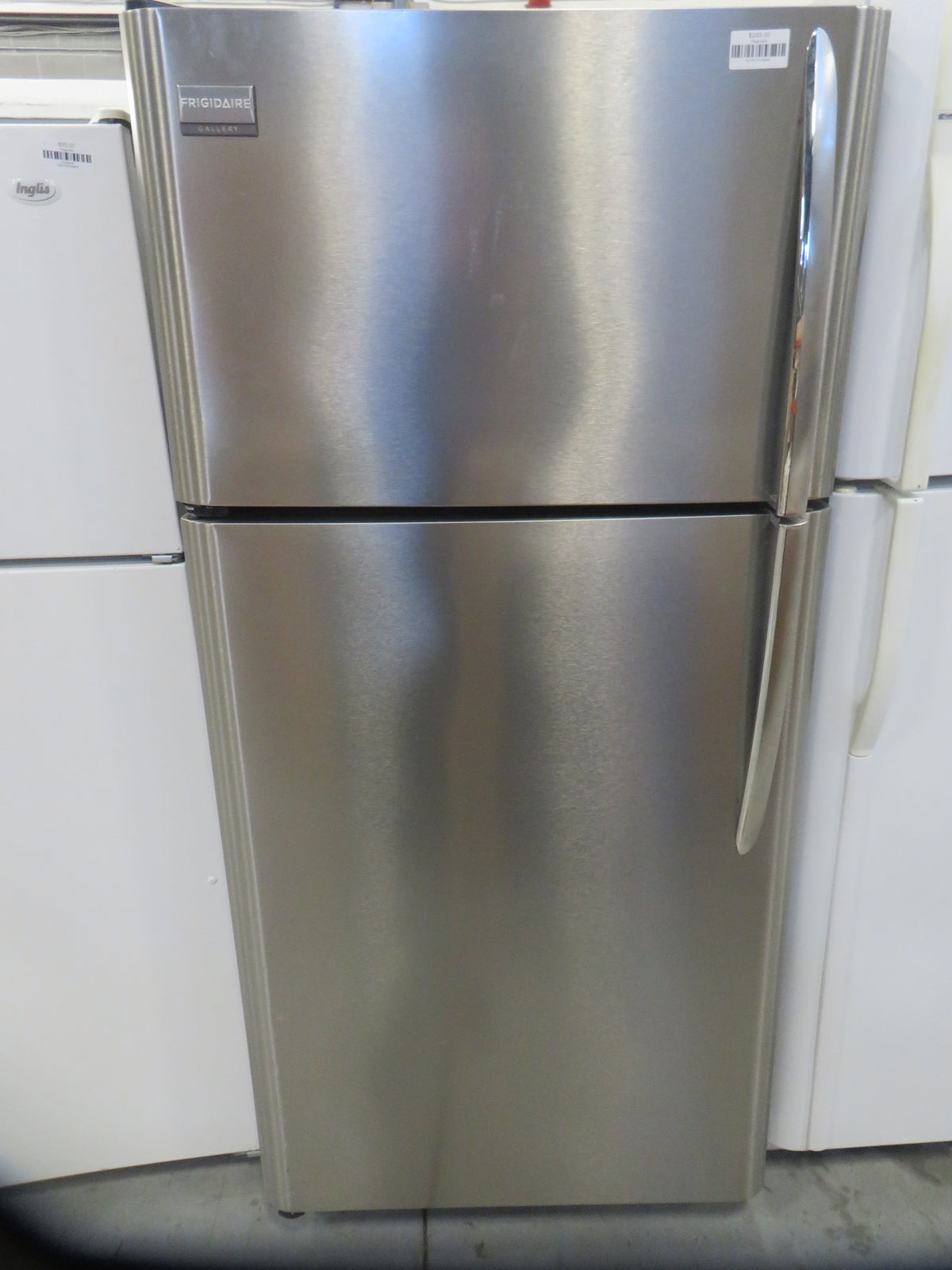 30"W Stainless Steel Fridge Freezer