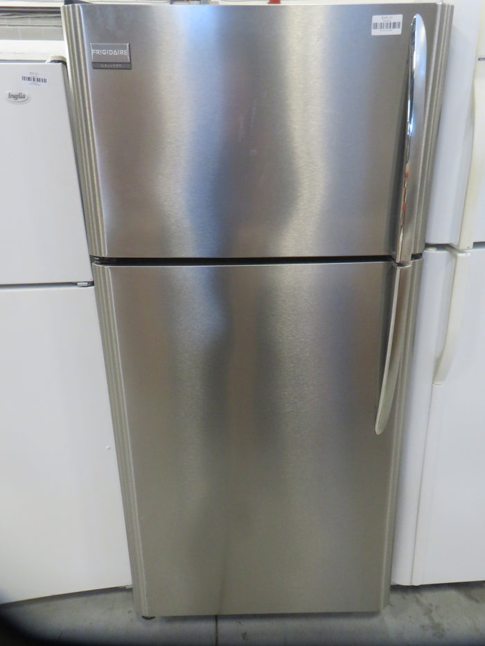 30"W Stainless Steel Fridge Freezer