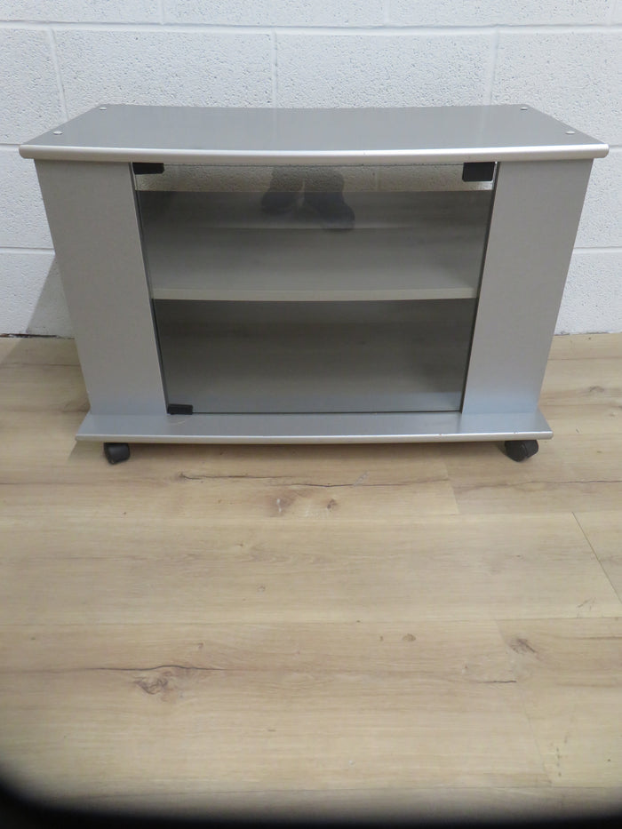 30"W Small TV Stand with Storage