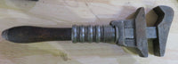Antique Adjustble Pipe Wrench Bemis Call H&T Co.
