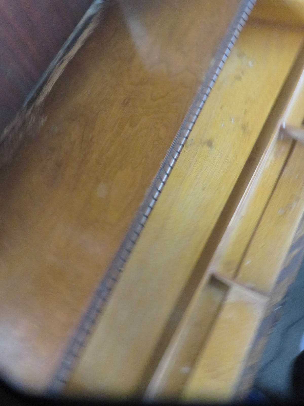 48"W Wooden Table