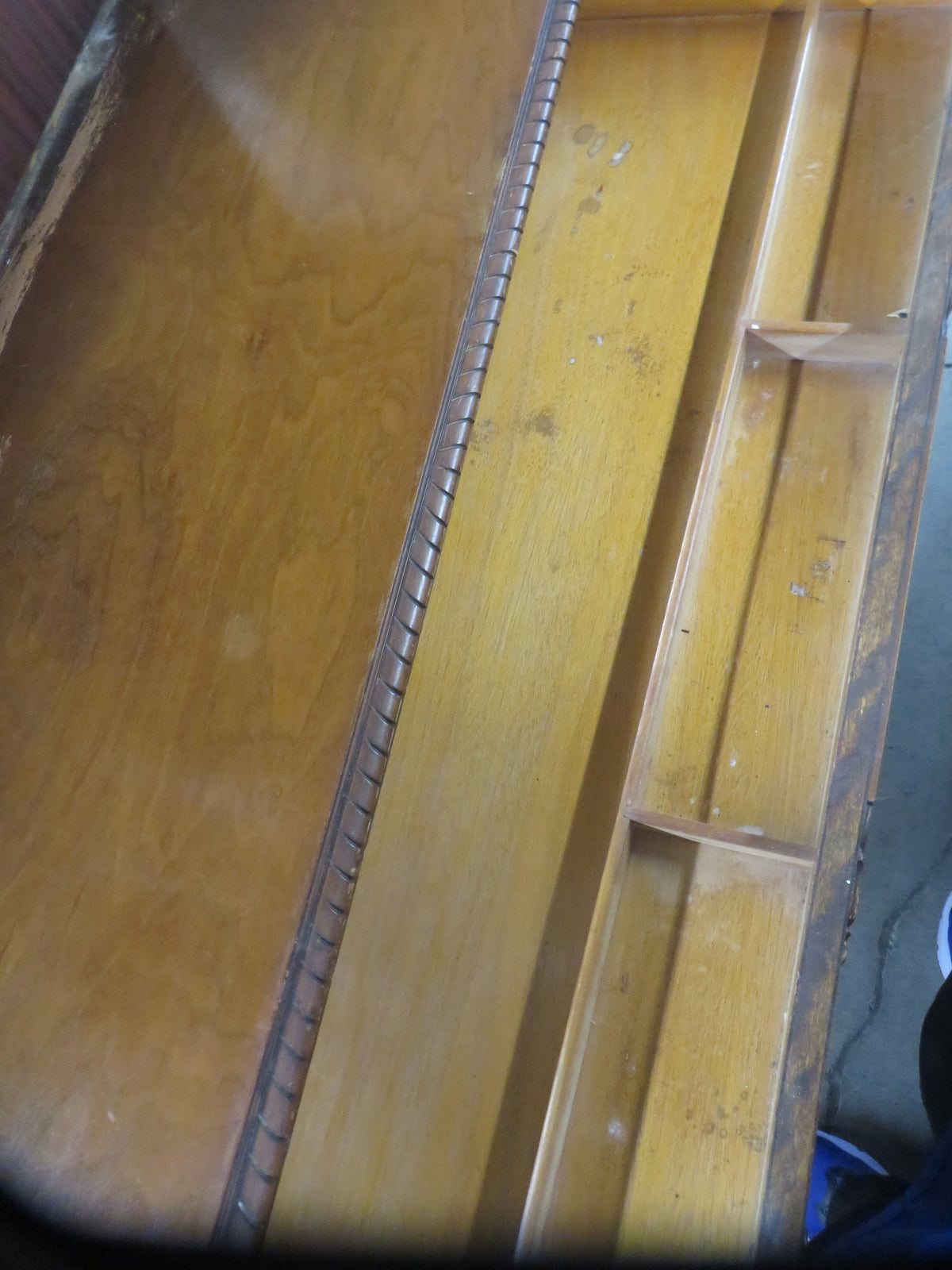 48"W Wooden Table