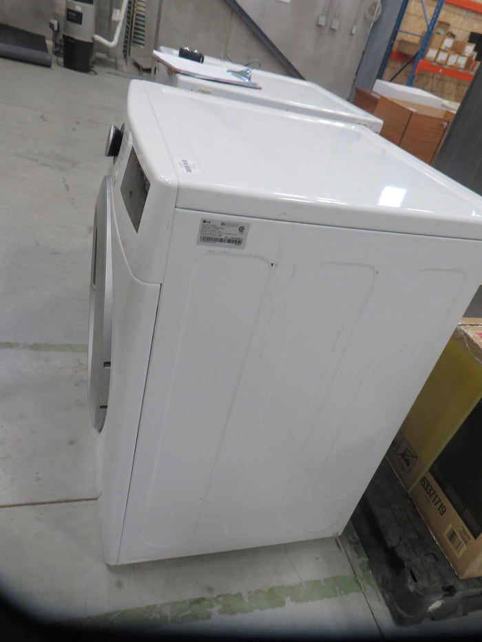 27"W Electric Front Load Dryer in White