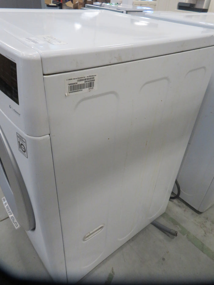 27"W Electric Front Load Washer in White