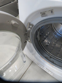 27"W Electric Front Load Washer in White