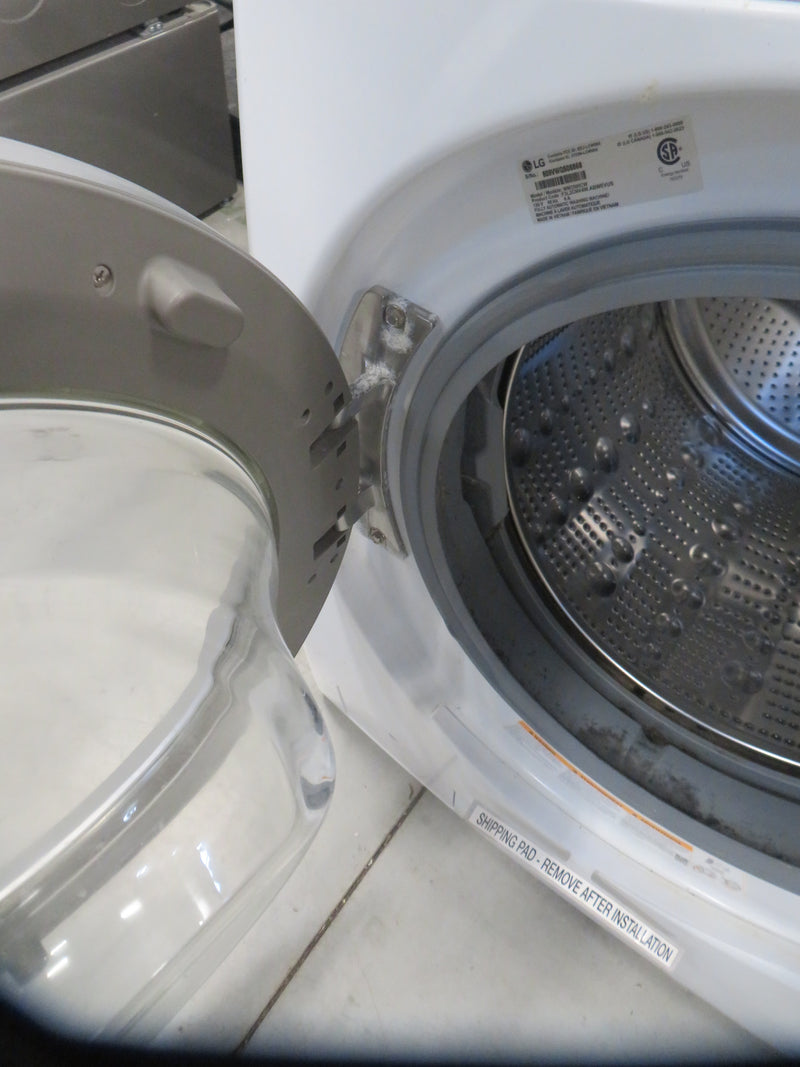 27"W Electric Front Load Washer in White