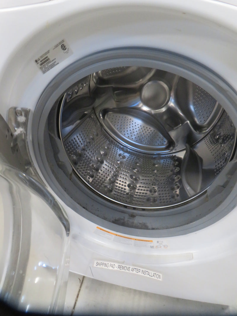27"W Electric Front Load Washer in White