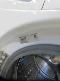 27"W Electric Front Load Washer in White