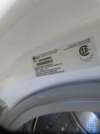 27"W Electric Front Load Washer in White