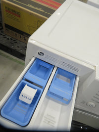 27"W Electric Front Load Washer in White
