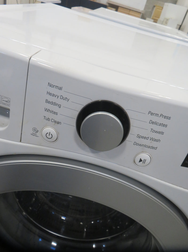 27"W Electric Front Load Washer in White