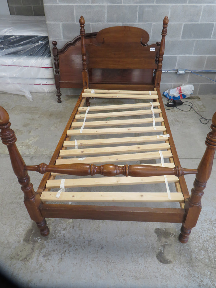 40"W Single Wooden Bed Frame