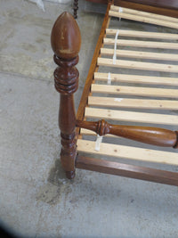 40"W Single Wooden Bed Frame