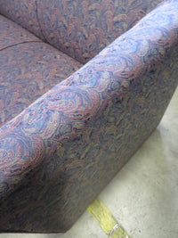 Love Seat in Paisley Print