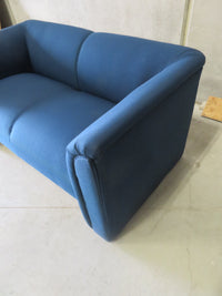 Dark Blue Love Seat