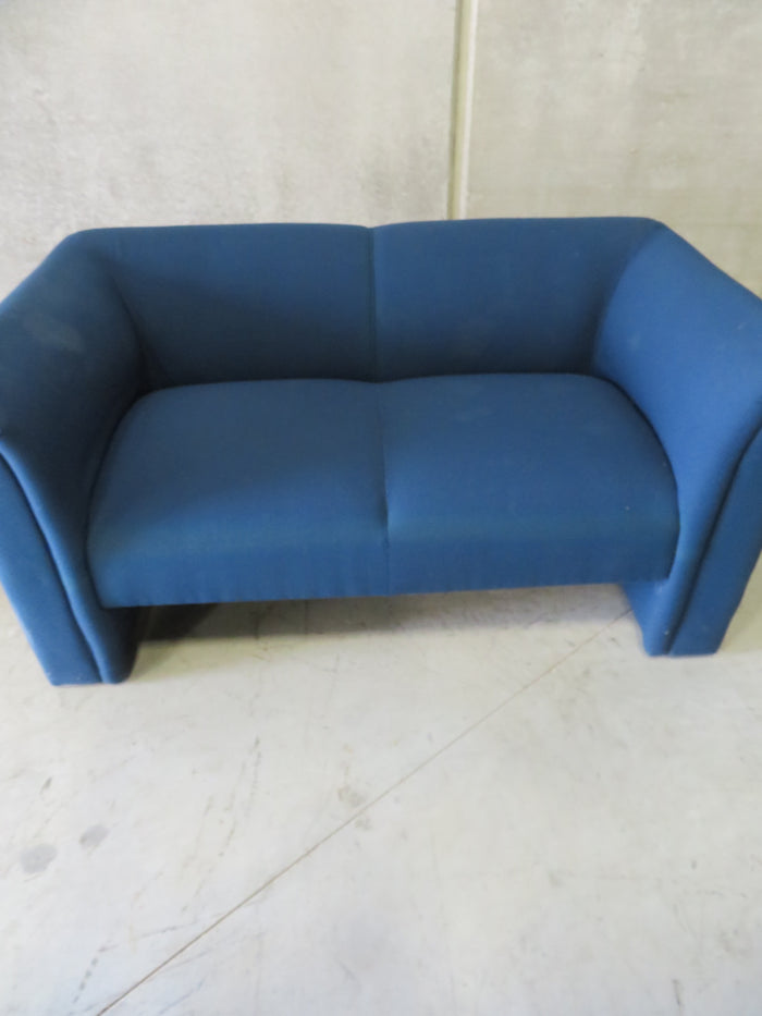 Dark Blue Love Seat