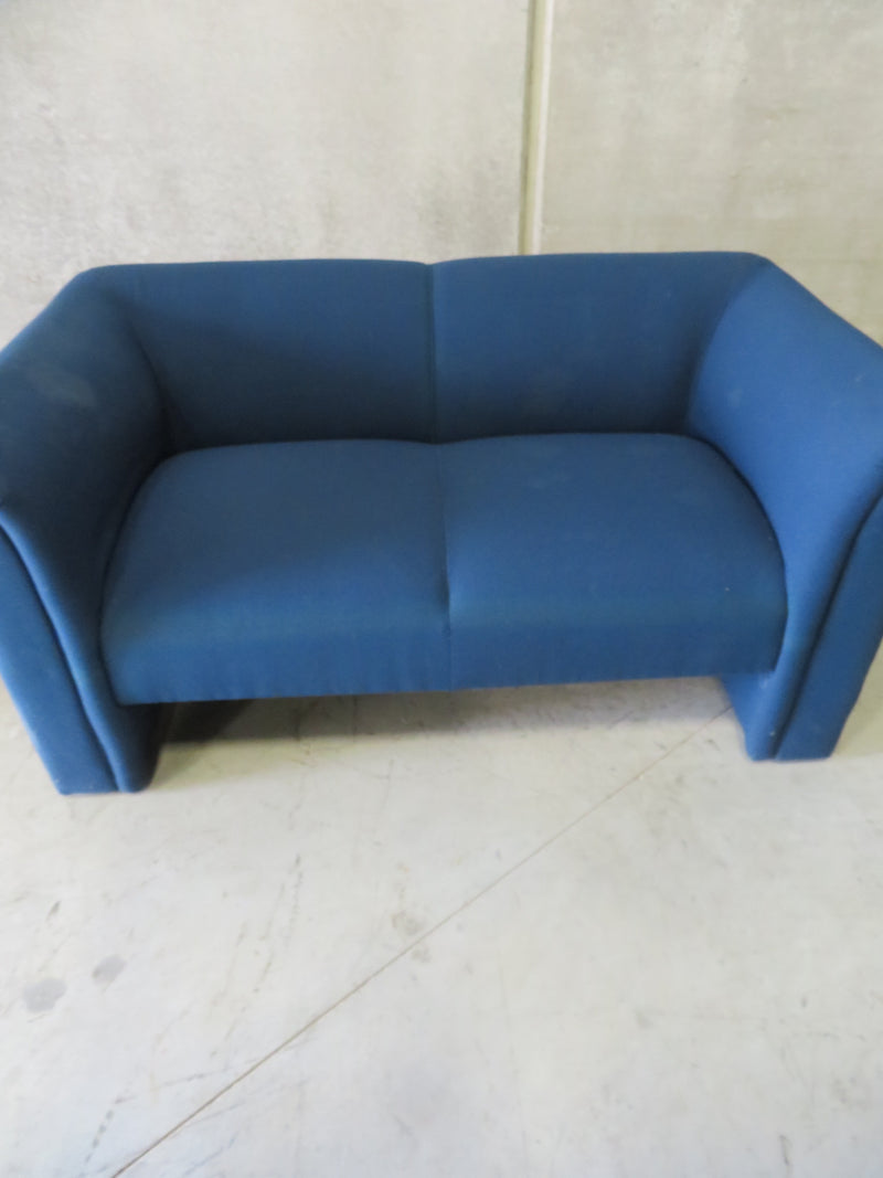 Dark Blue Love Seat