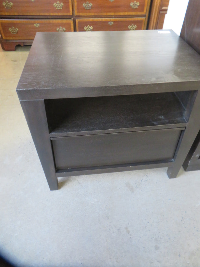 26"W Wooden Nightstand