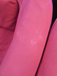 31"W Red Fabric Armchair