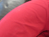 31"W Red Fabric Armchair
