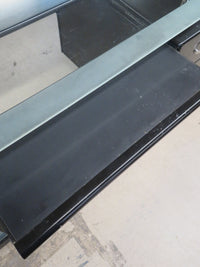 59"W Black Office Table