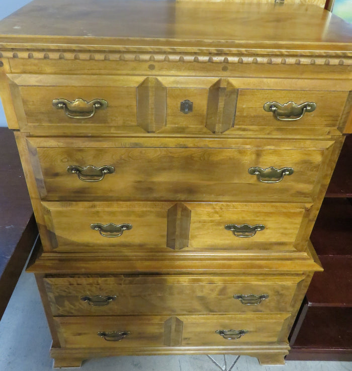 Antique tall chest of drawers