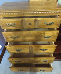 Antique tall chest of drawers