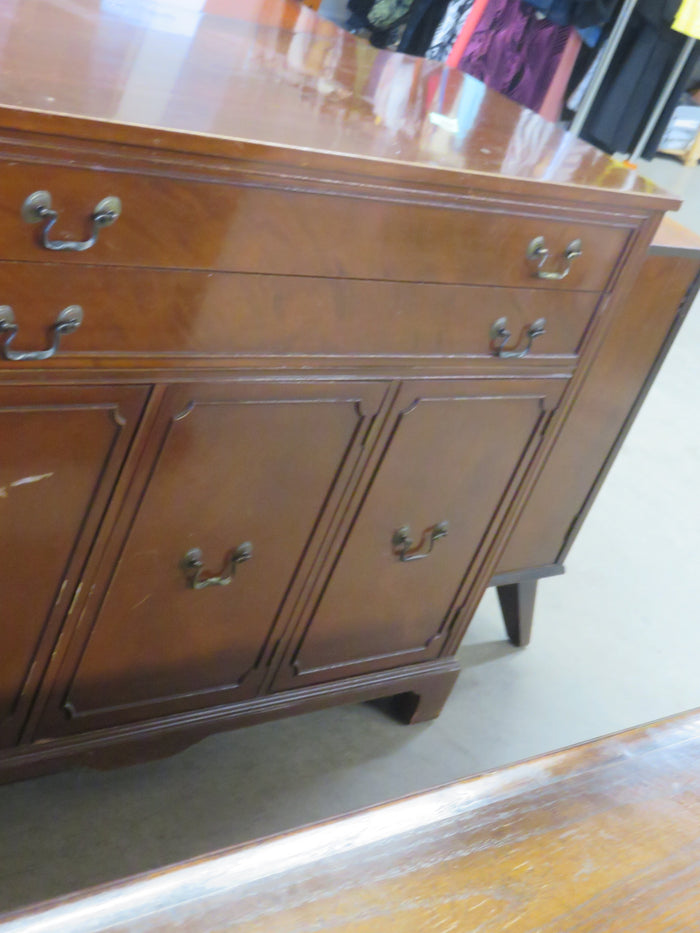 52"W Wooden 4- Big Drawer Dresser