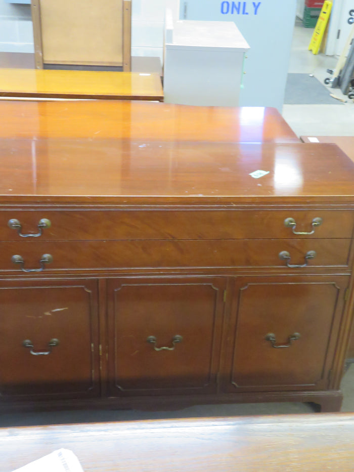 52"W Wooden 4- Big Drawer Dresser
