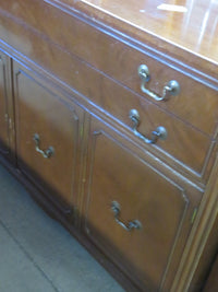52"W Wooden 4- Big Drawer Dresser