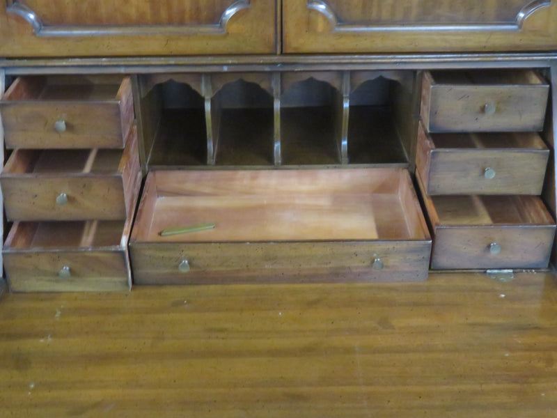 39.5"W Carved Wooden Armoire