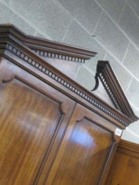 39.5"W Carved Wooden Armoire