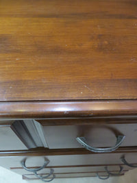 Dark Brown Dresser with 4 Drawers