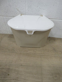 Kitchen Organics Bin in Beige and White